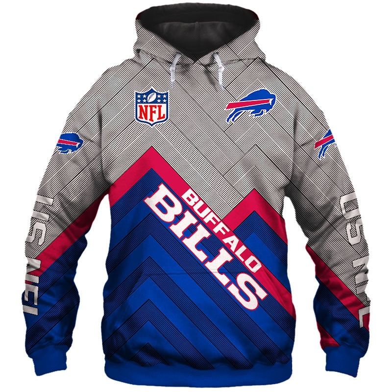 Buffalo Bills Hoodie 3D cheap Long Sweatshirt Pullover size S-5XL