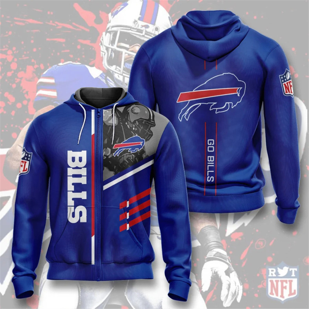 Buffalo Bills 3 Lines Graphic Gift For Fans All Over Printed 3D