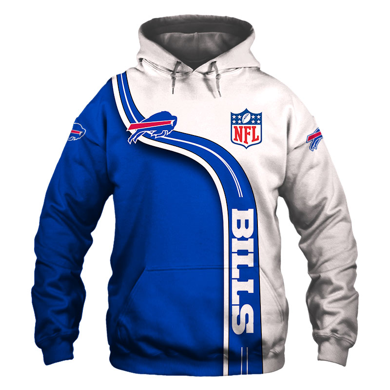 Buffalo Bills Zip Hoodie 3D cute Sweatshirt Pullover gift for fans