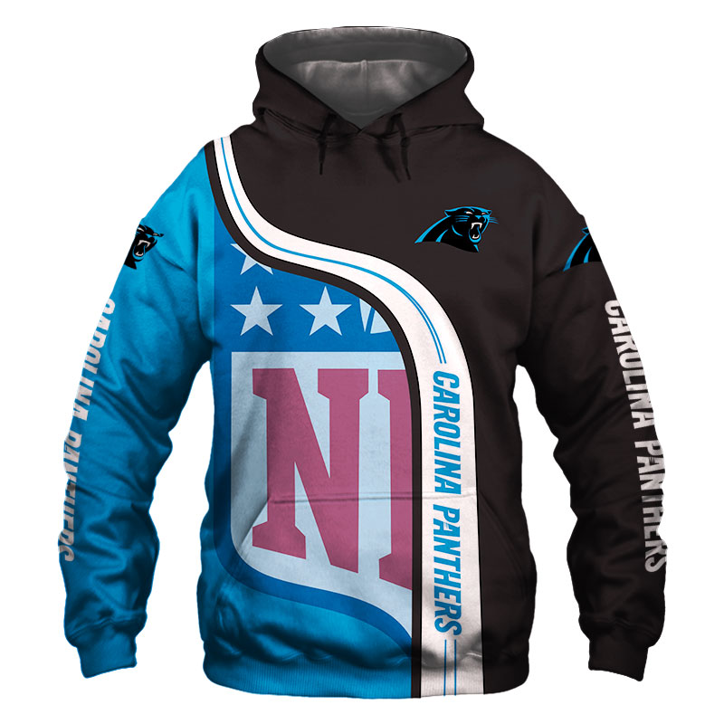 Carolina Panthers 3D Hoodie Pullover Sweatshirt NFL for fans