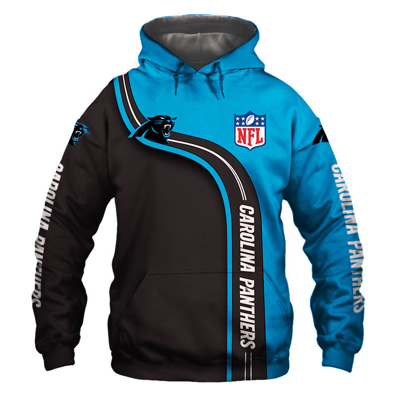 Carolina Panthers Hoodie 3D Cartoon player cute Sweatshirt - Trend