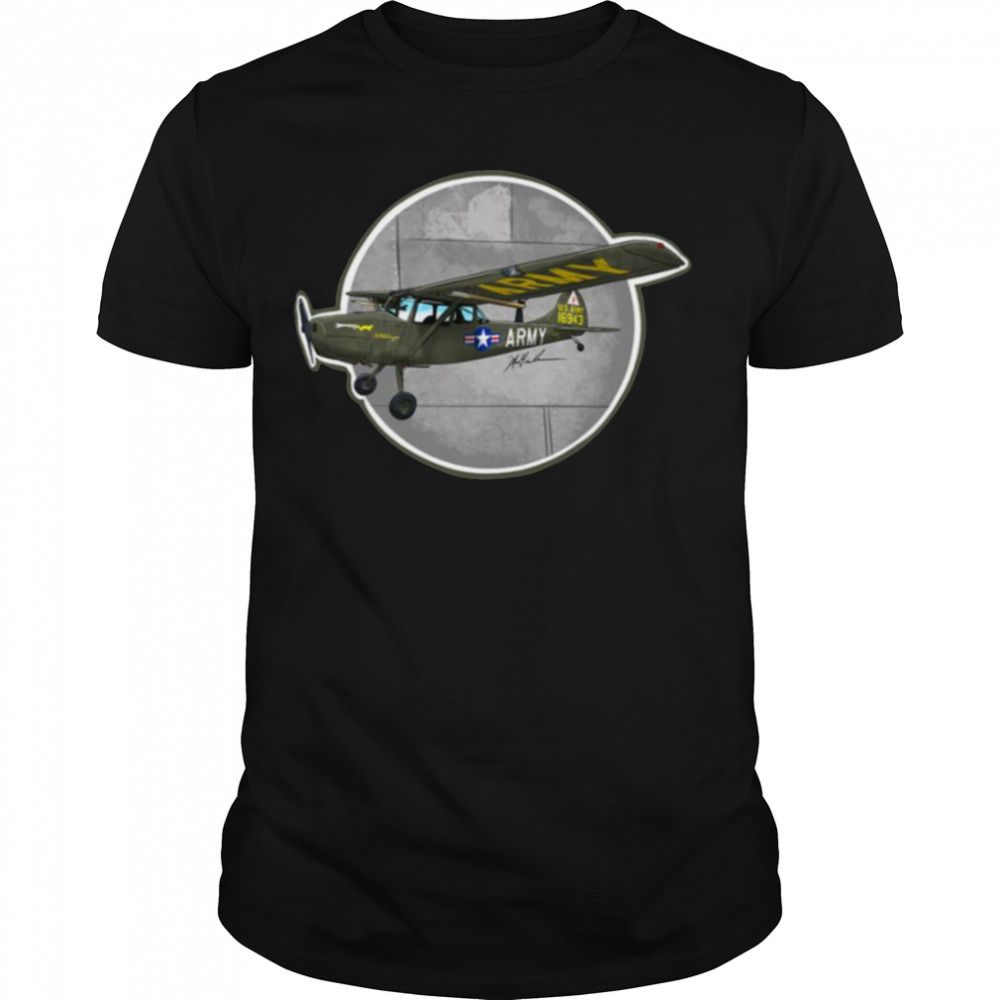 Cessna 1a Bird Dog War Bird shirt