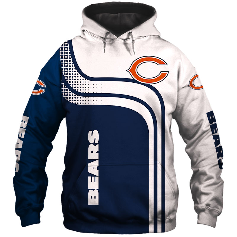 Men's Starter Heathered Charcoal/Orange Chicago Bears Extreme Fireballer Throwback Pullover Hoodie Size: Medium