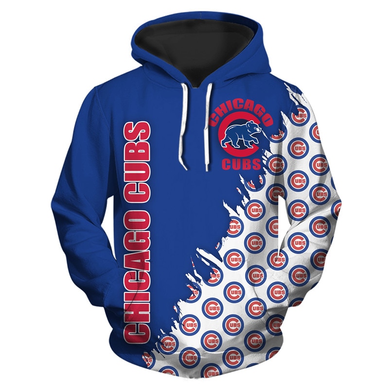 Chicago Cubs Hoodie 3D cheap baseball gift for fans MLB