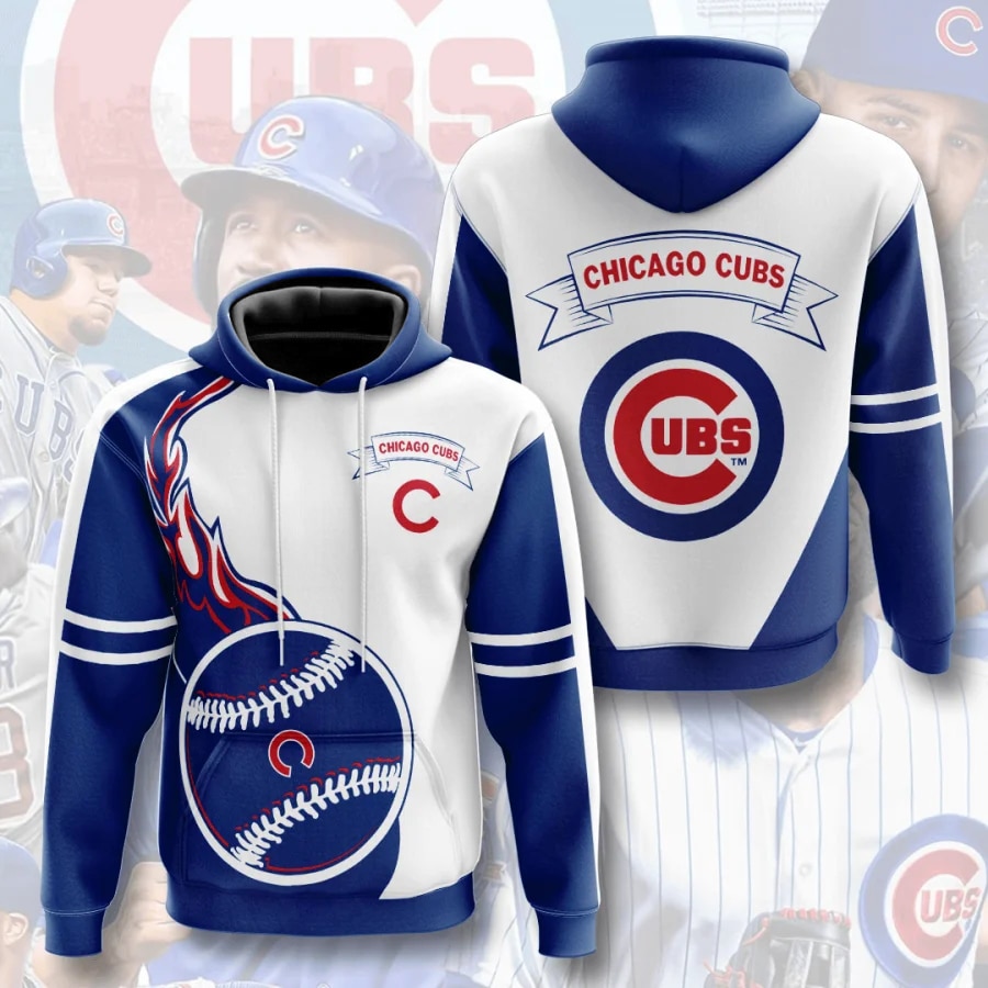 Chicago Cubs Hoodies Flame Balls graphic gift for men