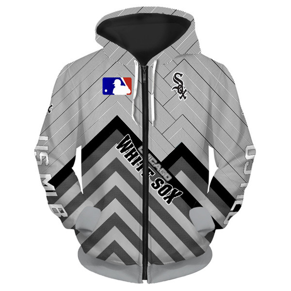 Chicago White Sox hoodie 3D cheap baseball Sweatshirt for fan MLB