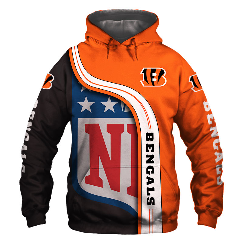 Nfl Cincinnati Bengals Toddler Boys' Poly Fleece Hooded Sweatshirt : Target