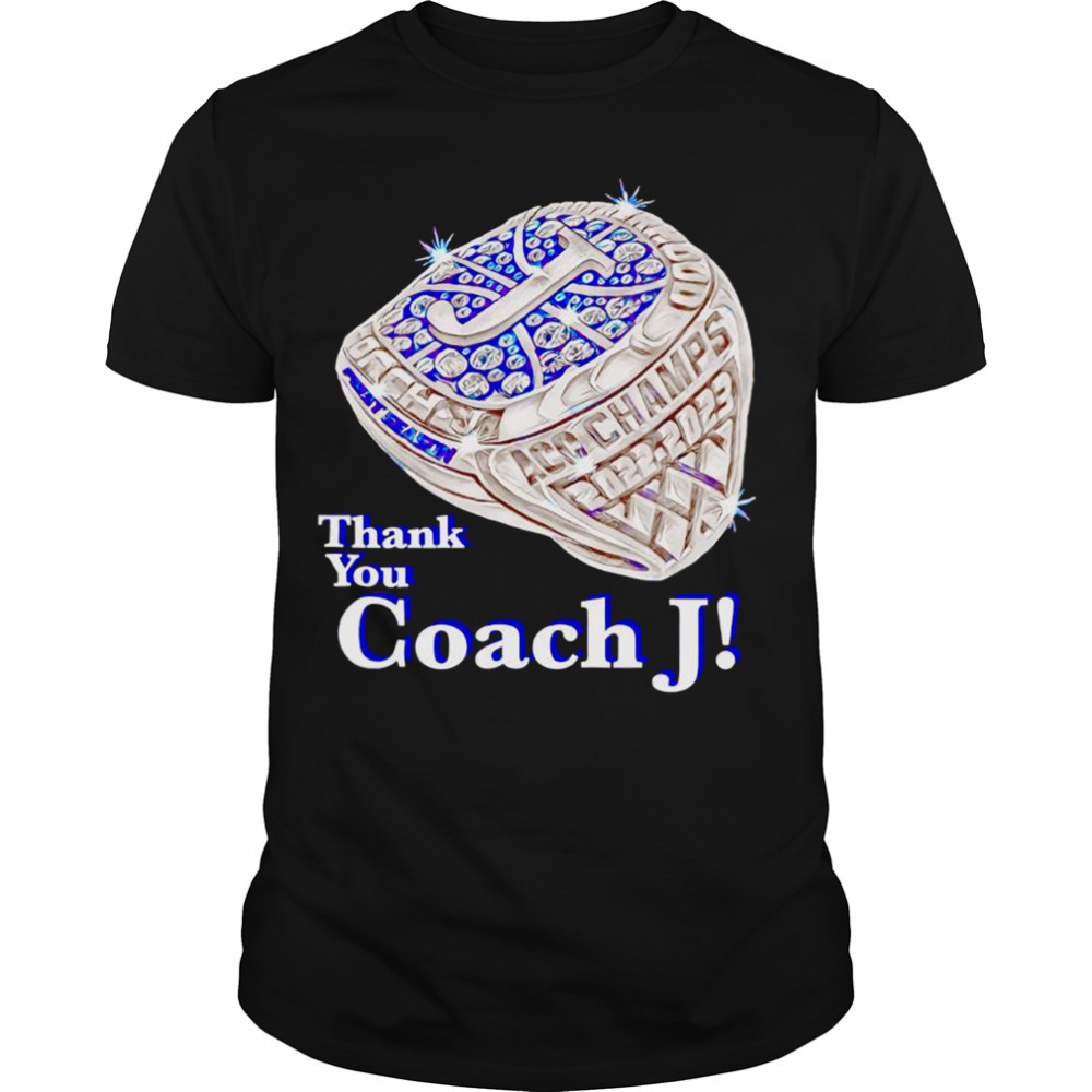 Deion Sanders thank you coach J ACC champions 2022 2023 shirt