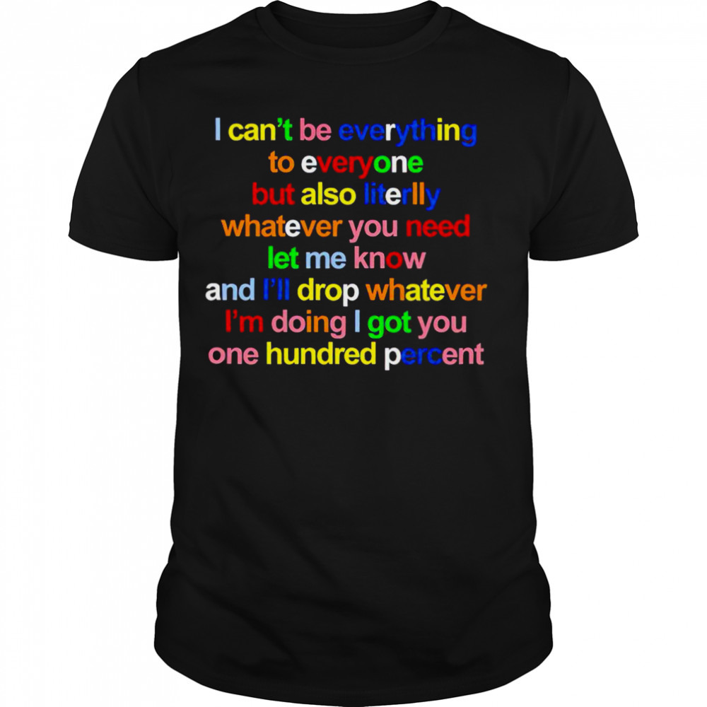 Unisex shirts