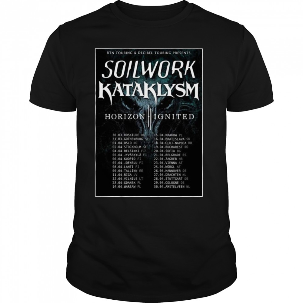 Soilwork Reveal New Lineup Ahead Of Second Leg Of Tour With Kataklysm Shirt
