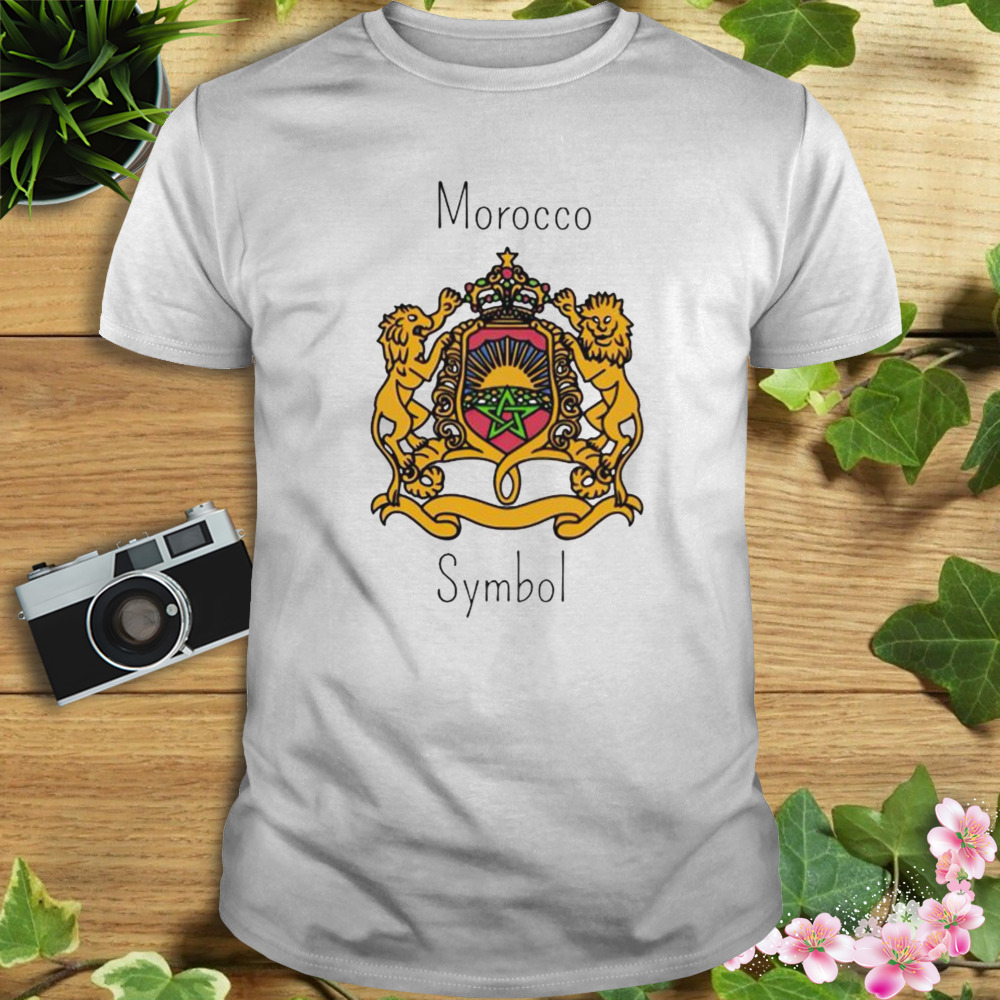 Welcome to morocco symbol shirt