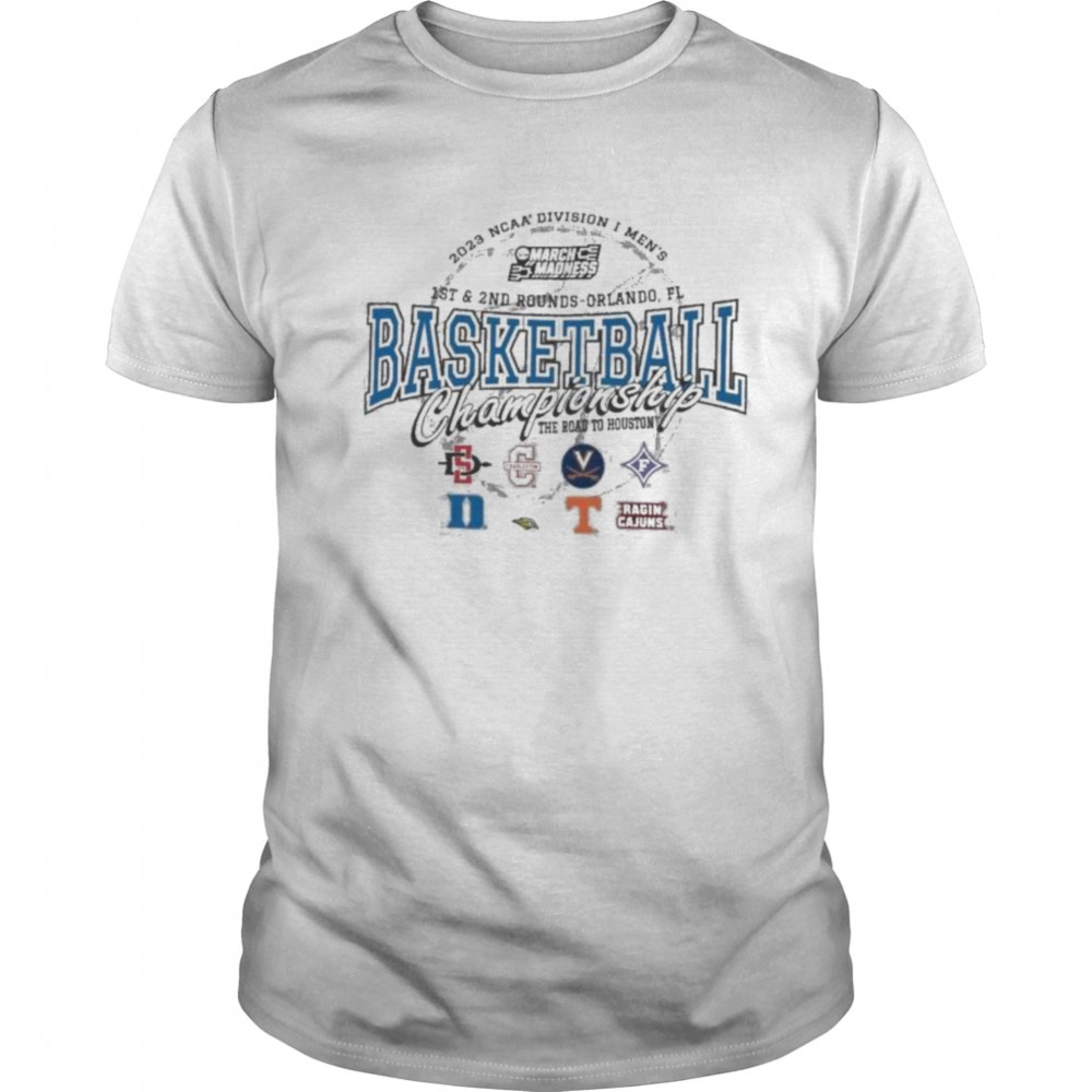 2023 NCAA Division I Men’s Basketball 1st & 2nd Rounds Orlando The Road To Houston Shirt