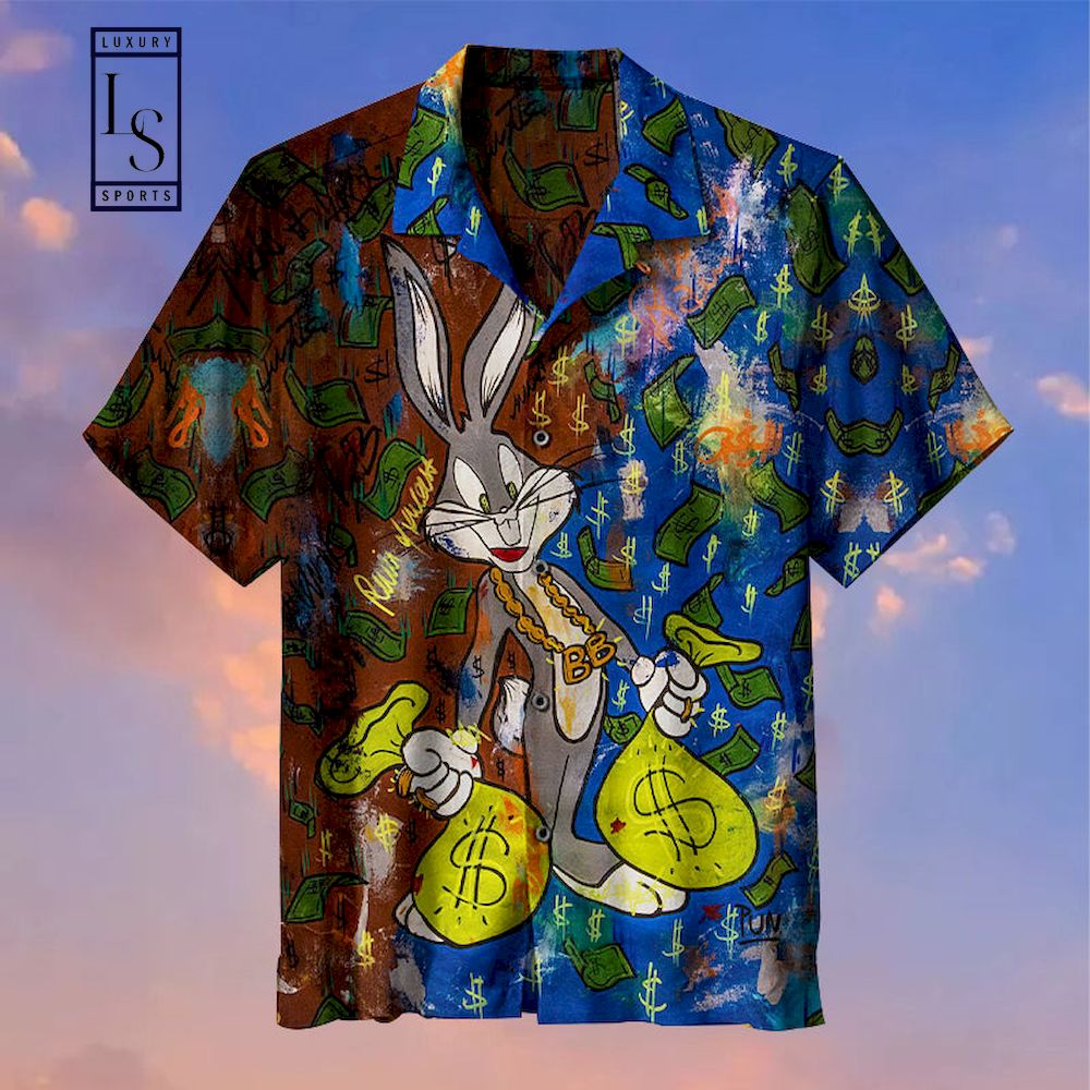 Bugs Bunny Flex Hawaiian Shirt