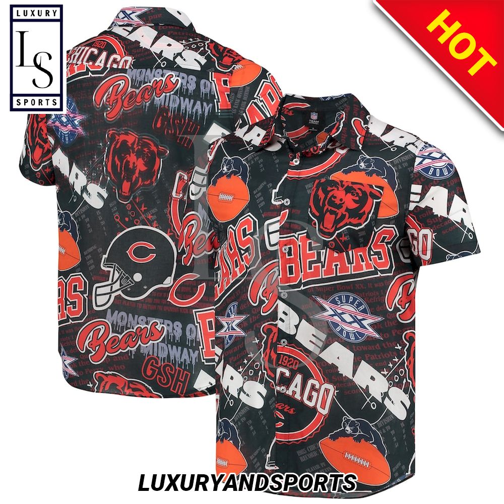 Chicago Bears Super Bowl Hawaiian Shirt