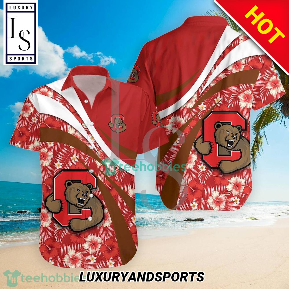 Cornell Big Red NCAA Hibiscus Tropical Flower Hawaiian Shirt