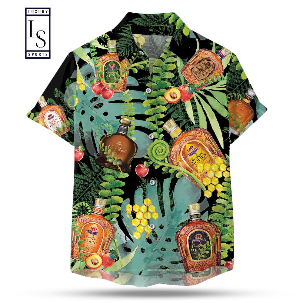 Crown Royal Canadian Hawaiian Shirt