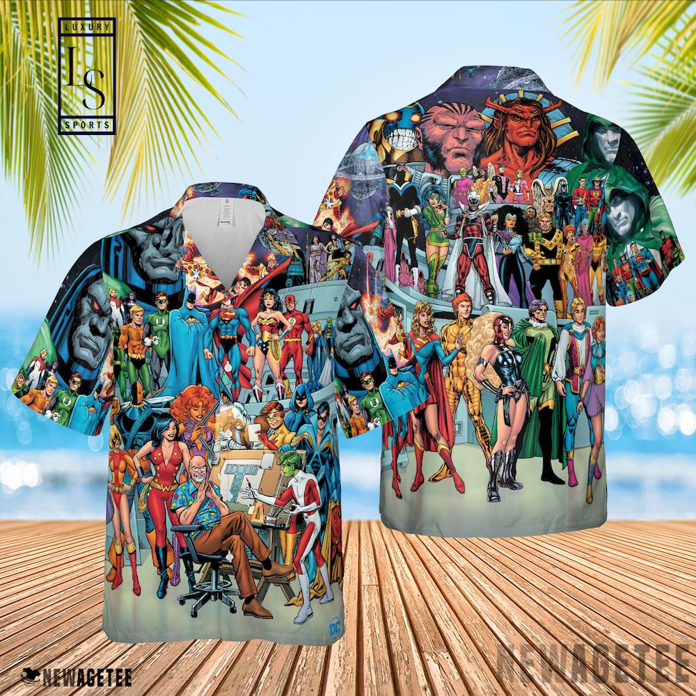 DC Celebrates George Perez Birthday Hawaiian Shirt