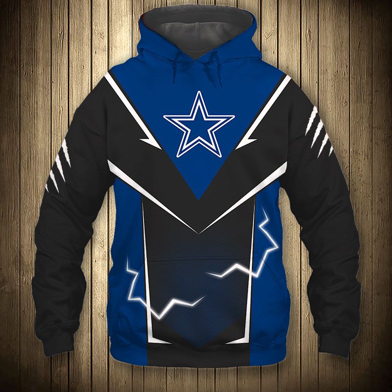 Dallas Cowboys Hoodies Thunder graphic gift for men - Trend Tee Shirts Store