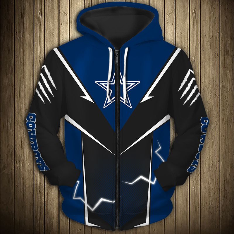 Dallas Cowboys Hoodies Thunder graphic gift for men - Trend Tee Shirts Store