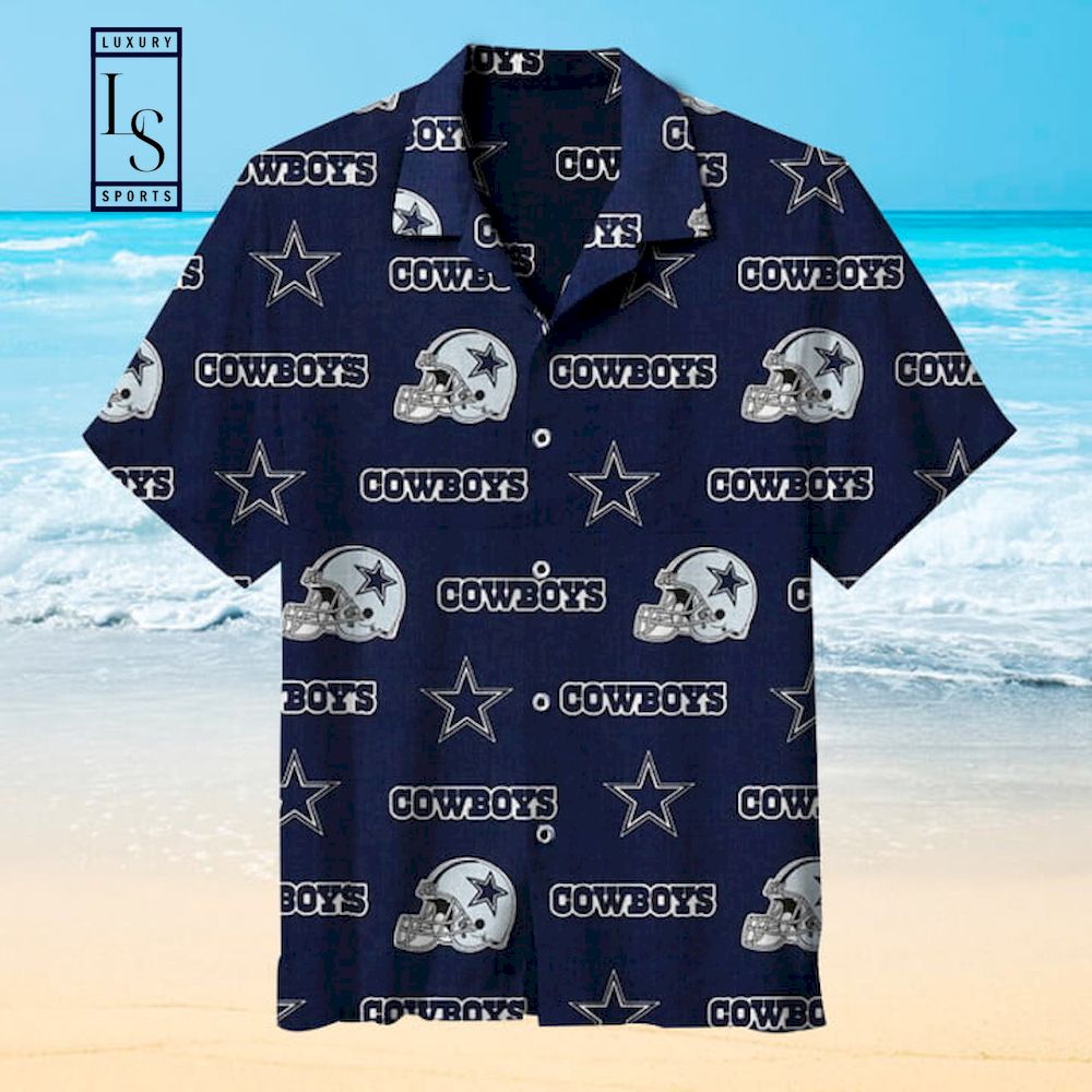 Dallas Cowboys Logo Hawaiian Shirt