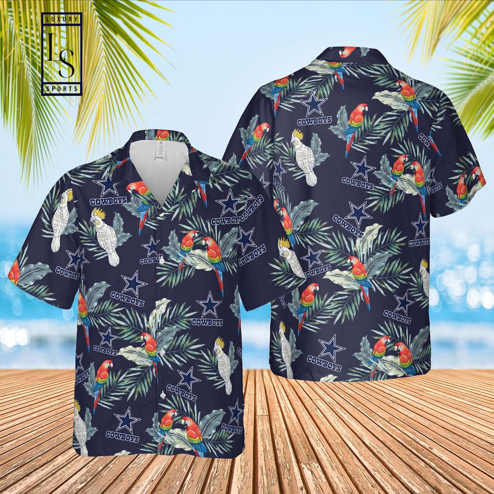 Dallas Cowboys Tropical Hawaiian Shirt