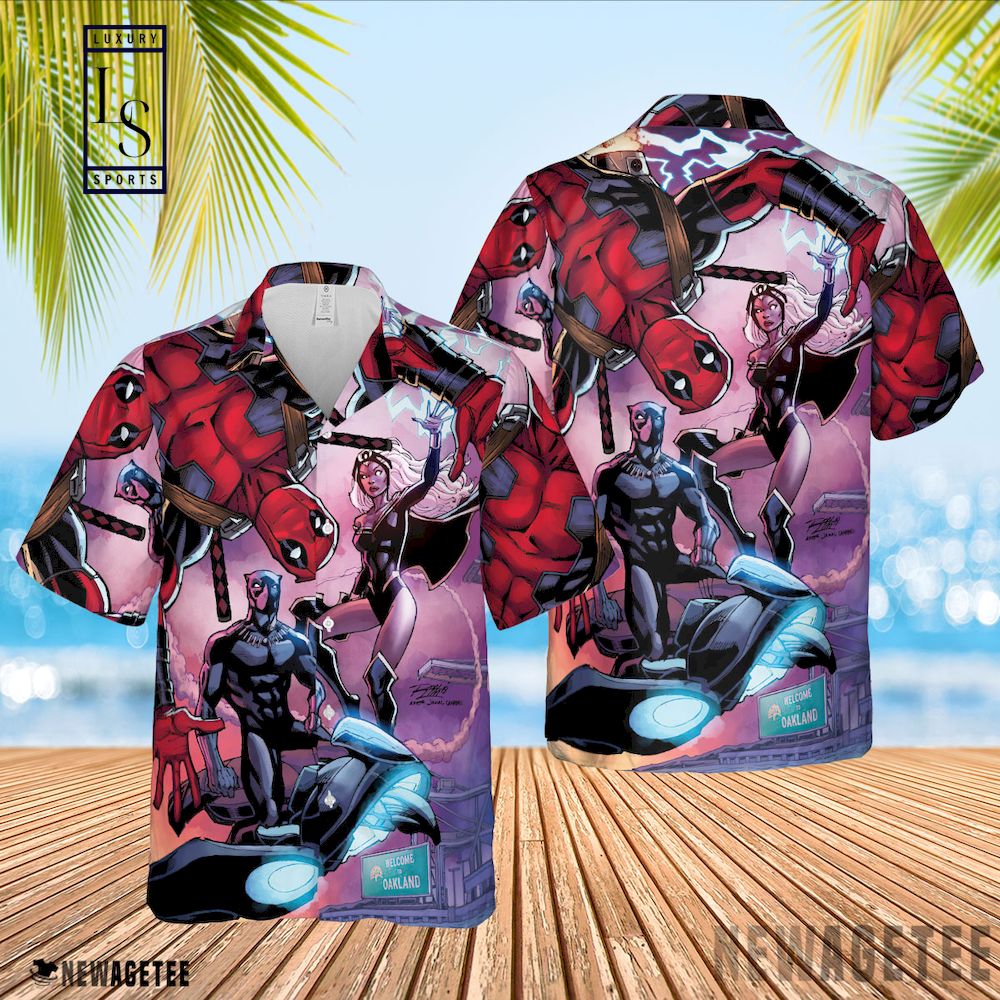 Deadpool Marvel Comics Hawaiian Shirt