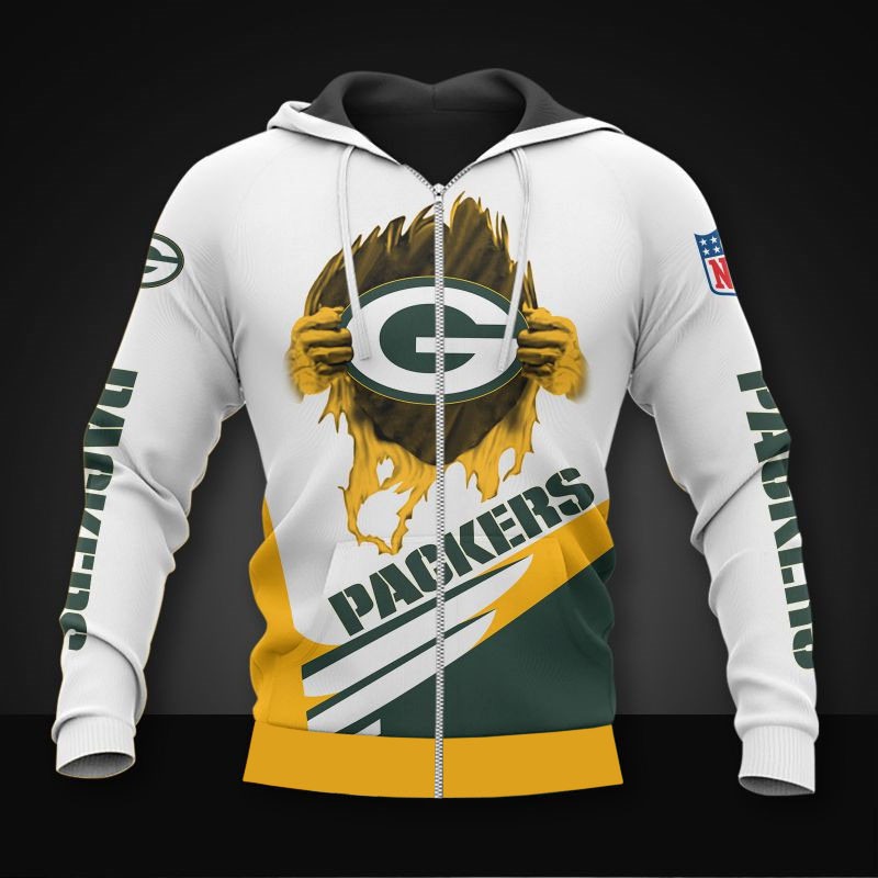 Green Bay Packers Hoodie cool graphic gift for men - Trend Tee Shirts Store