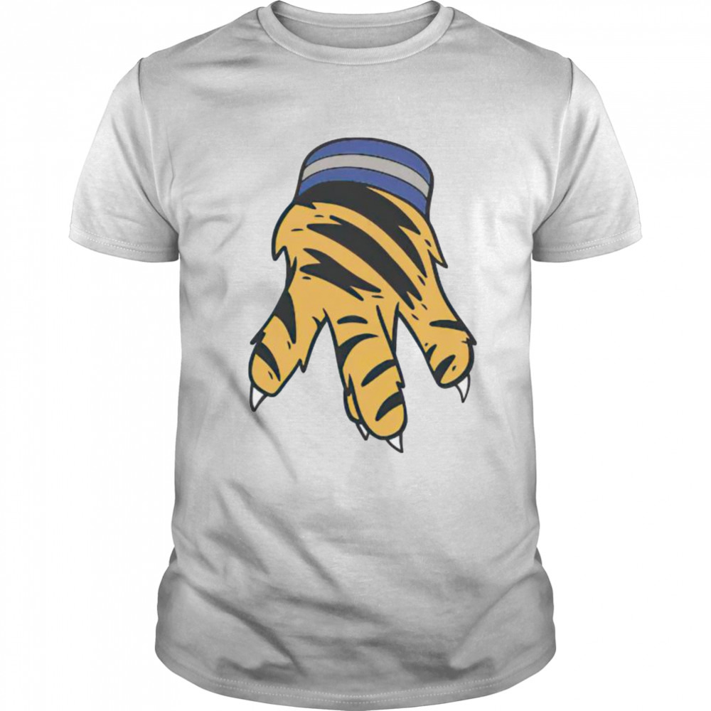 Memphis Tigers hand mascot shirt