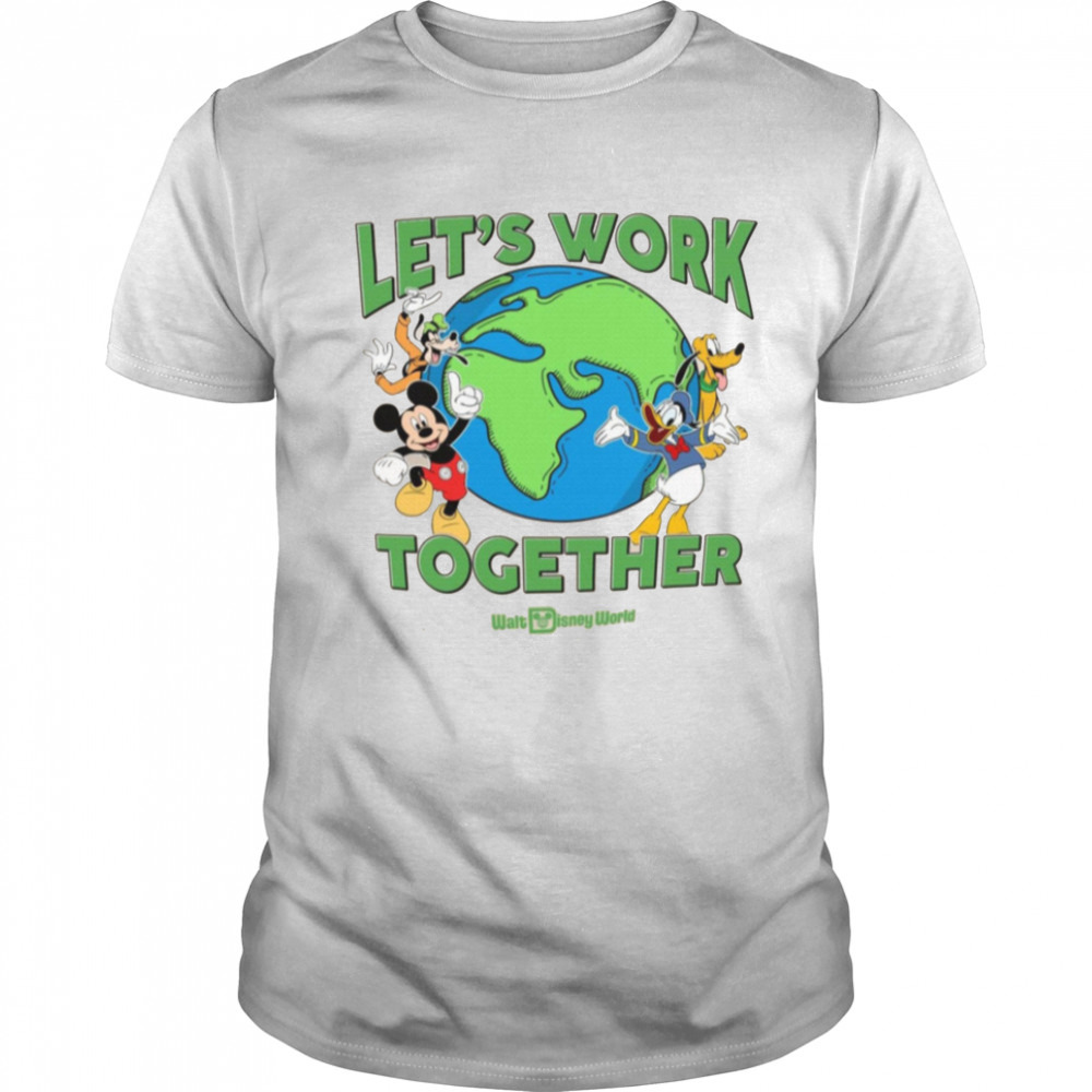 Mickey And Friends Earth Day Shirt