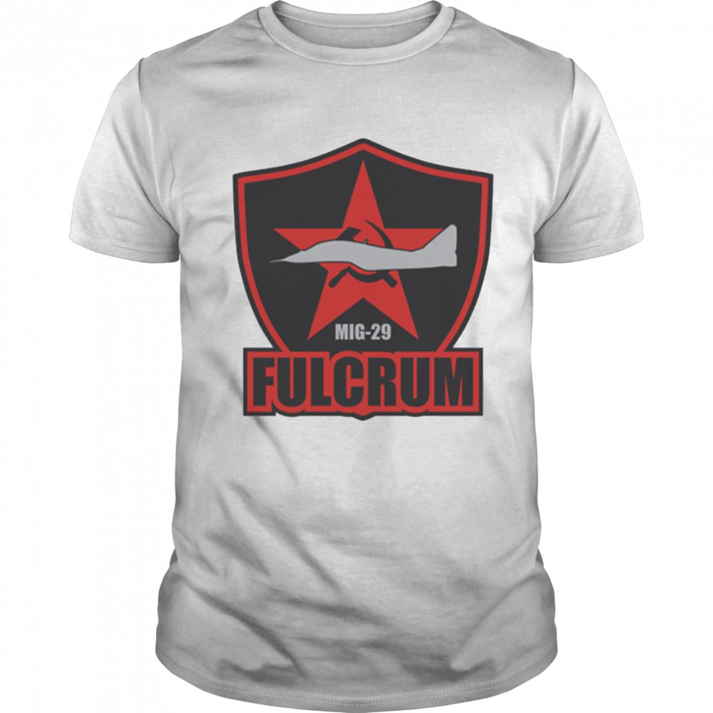 Mig 29 Fulcrum Small Logo shirt