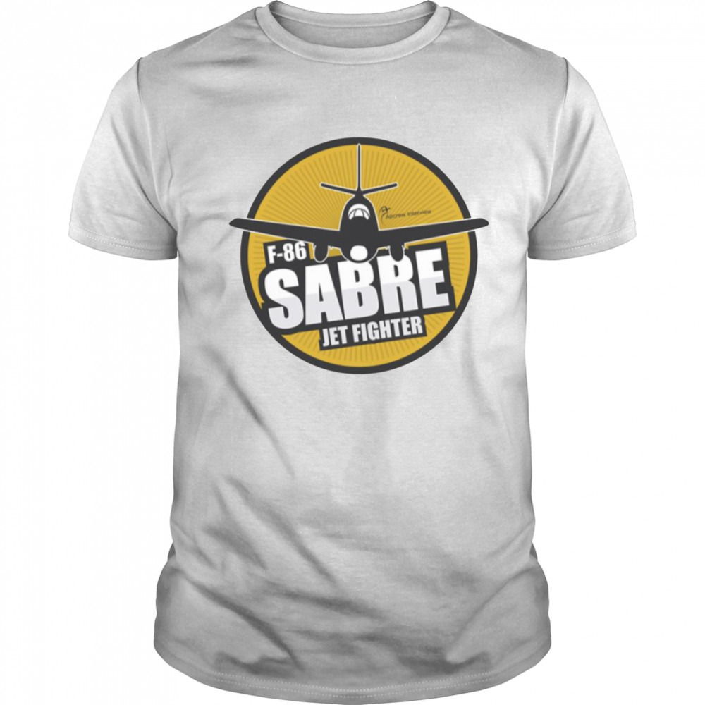 Military Army F 86 Sabre shirt