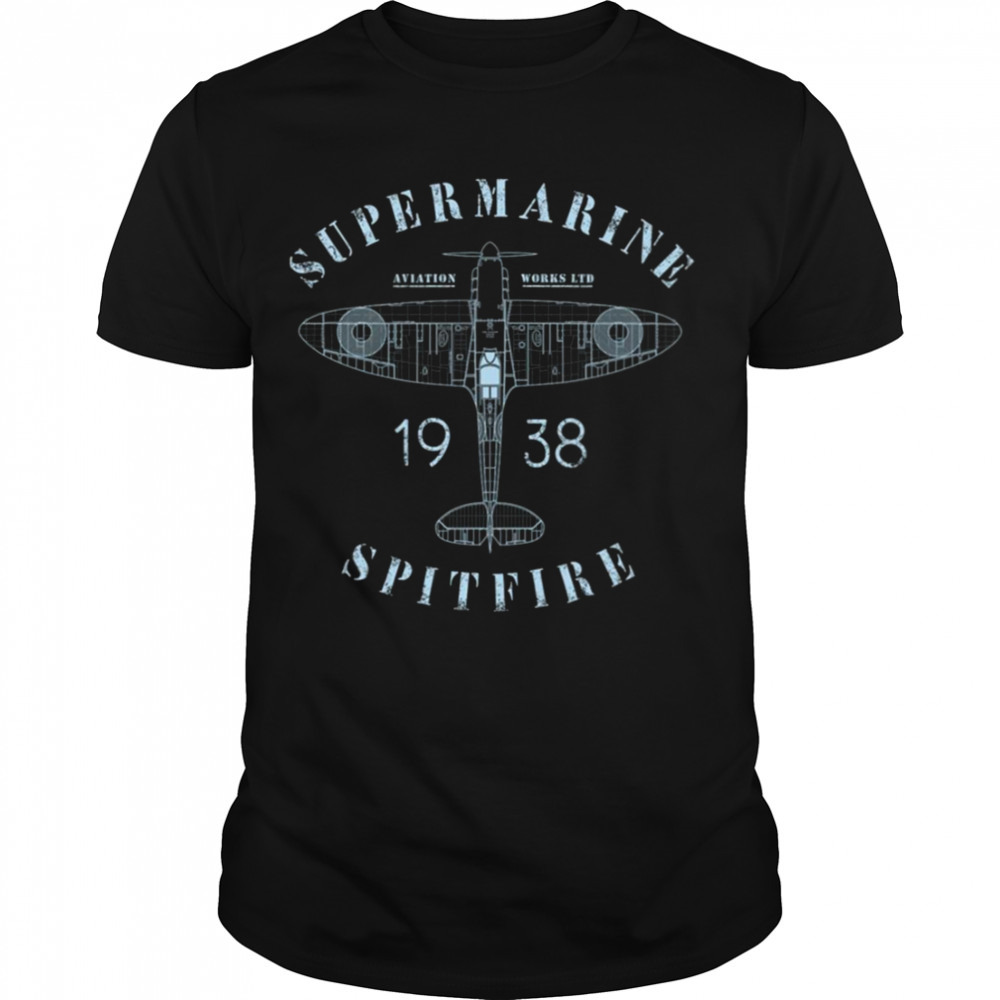 Spitfire Blueprint Us Military shirt