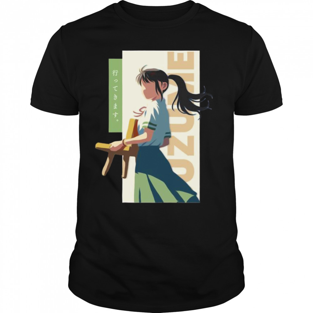 Suzume Iwato Suzume No Tojimari shirt