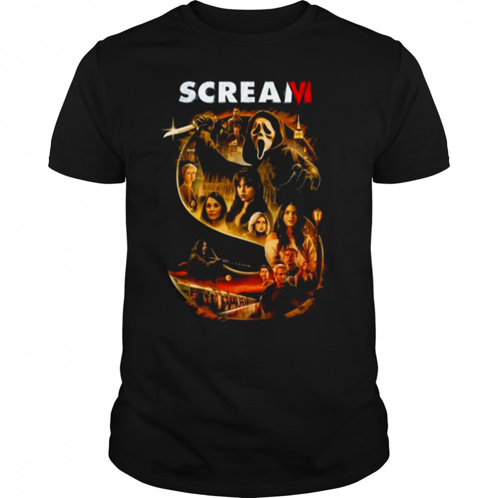 The S Aesthetic Art Scream 6 shirt