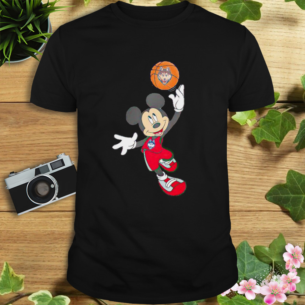 UConn Huskies Mickey March Madness shirt