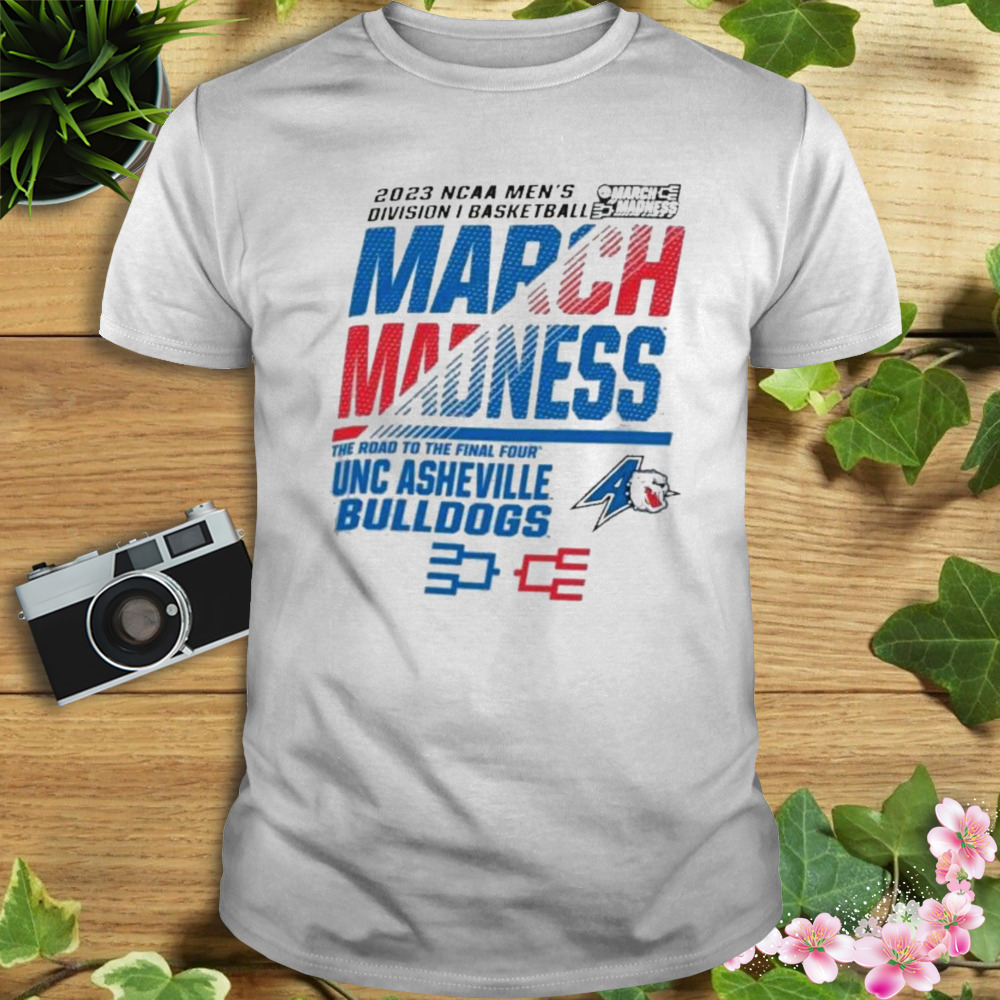 UNC Asheville Men’s Basketball 2023 NCAA March Madness The Road To Final Four Shirt
