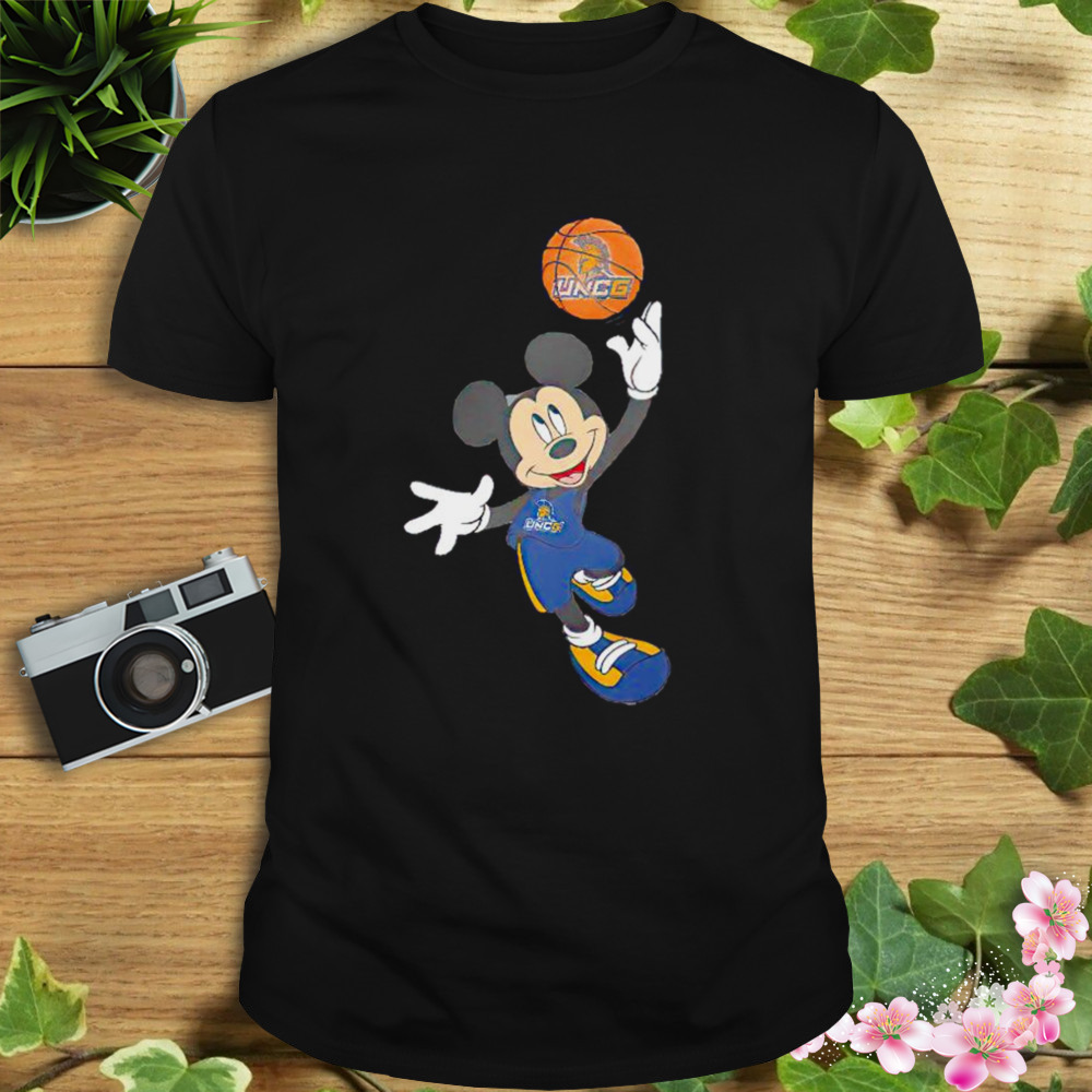 UNC Greensboro Spartans Mickey March Madness shirt