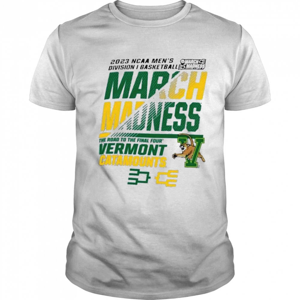 Vermont Men’s Basketball 2023 NCAA March Madness The Road To Final Four Shirt