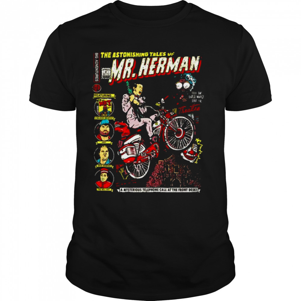 Astonishing Adventures Mr Herman shirt