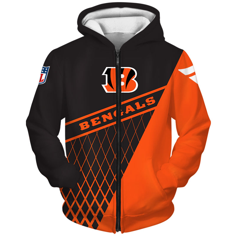 Cincinnati Bengals Zip Hoodie cheap Sweatshirt gift for fan