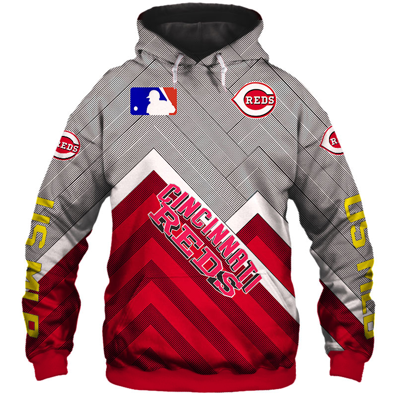 Cincinnati Reds hoodie 3D cheap baseball Sweatshirt for fan MLB