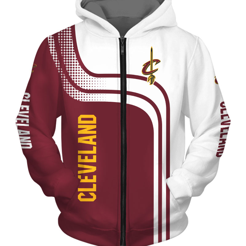 Cleveland Cavaliers hoodie 3D cheap basketball Sweatshirt for fans