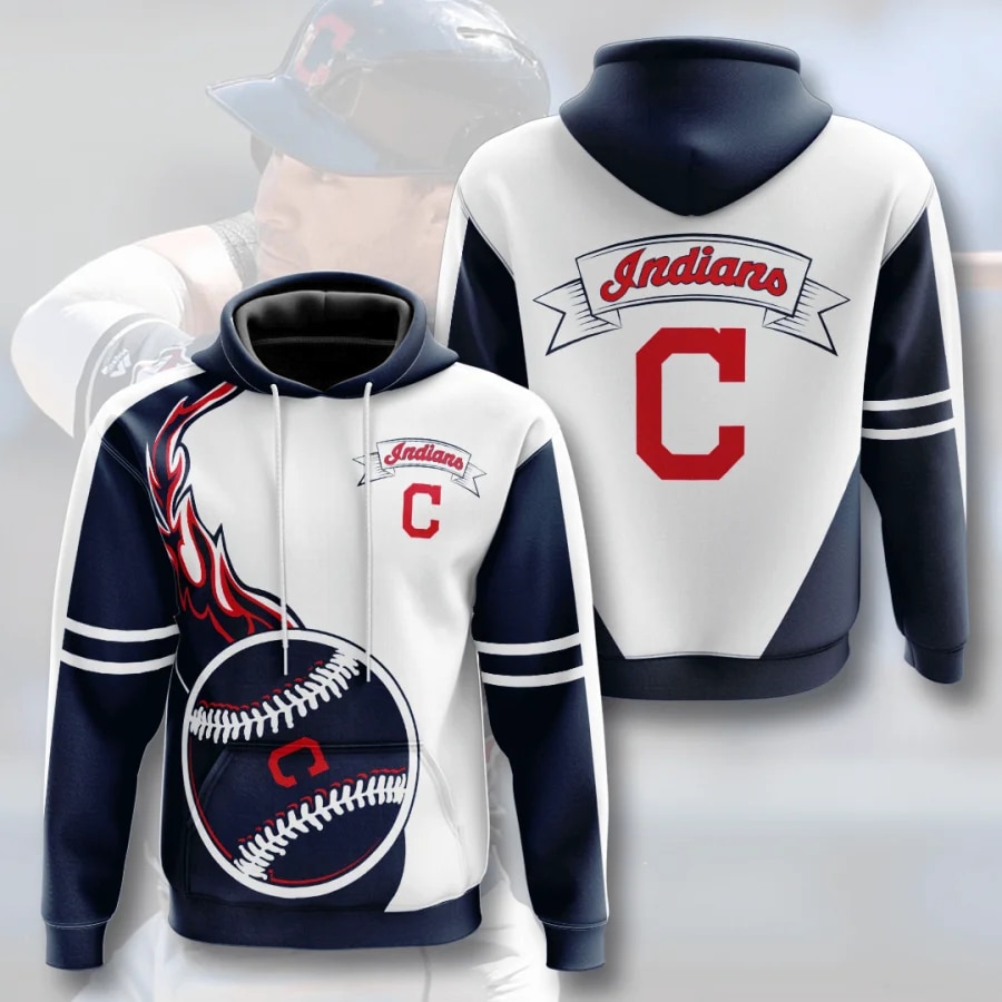 Cleveland Indians Hoodies Flame Balls graphic gift for men