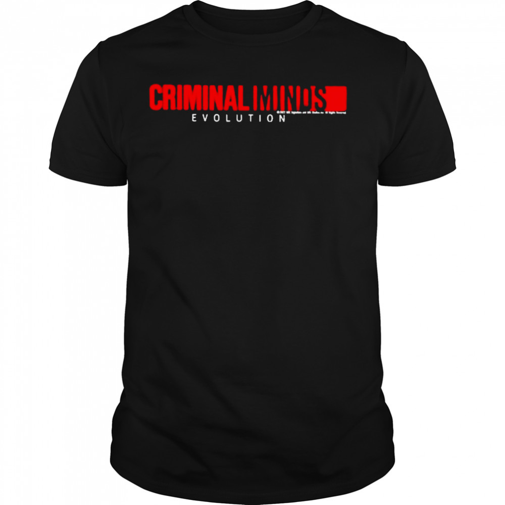 Criminal minds evolution logo fleece T-shirt