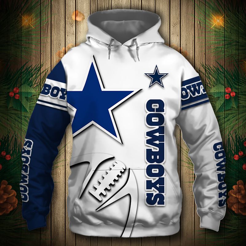 Dallas Cowboys Hoodie 3D Graphic balls cheap Sweatshirt Pullover