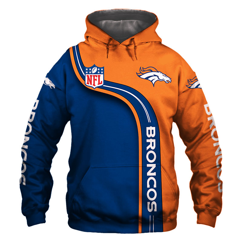 Denver Broncos Hoodie 3D cute Sweatshirt Pullover gift for fans