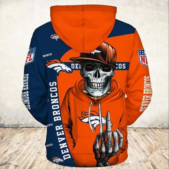 Denver Broncos Zip Hoodie Cute Death gift for men 2 Denver Broncos Zip Hoodie Cute Death gift for men