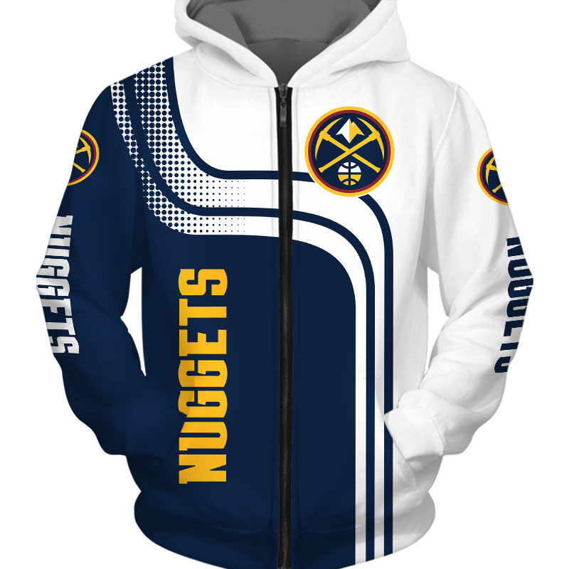 Denver Nuggets hoodie 3D cheap basketball Sweatshirt for fans