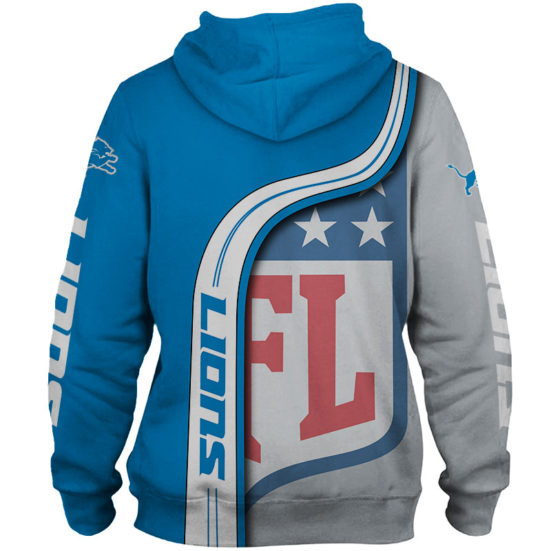 Detroit Lions 3D Hoodie Pullover Sweatshirt NFL for fans 2 Detroit Lions 3D Hoodie Pullover Sweatshirt NFL for fans