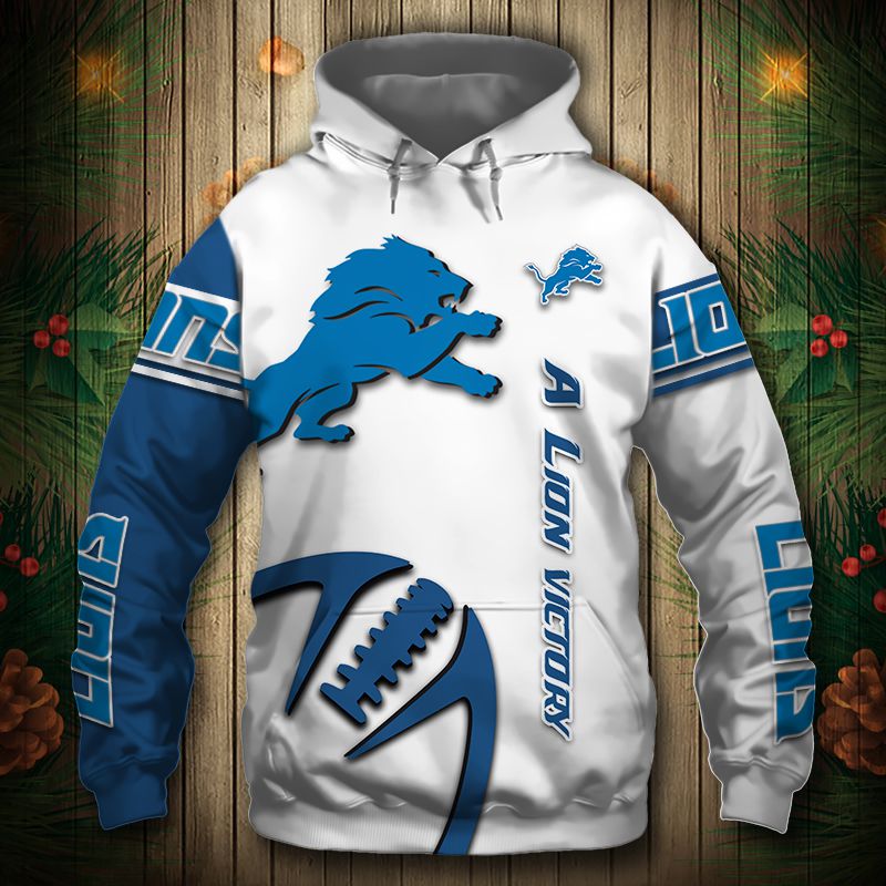 Detroit Lions Hoodie 3D Graphic balls cheap Sweatshirt Pullover